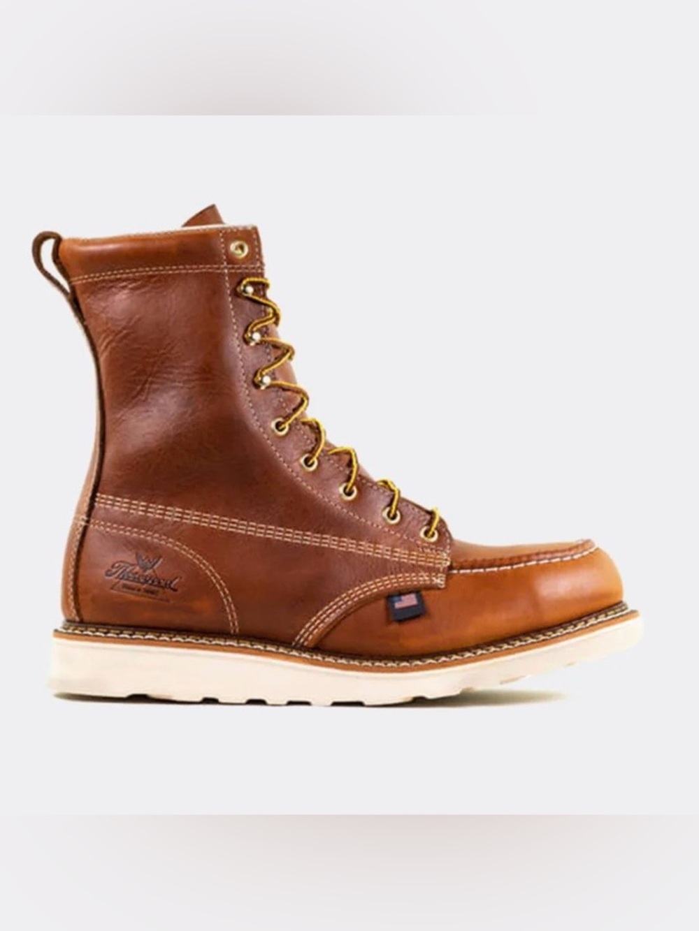 Thorogood American Heritage 8” Tobacco Steel Safety Toe Work Boots 12EE NWT READ